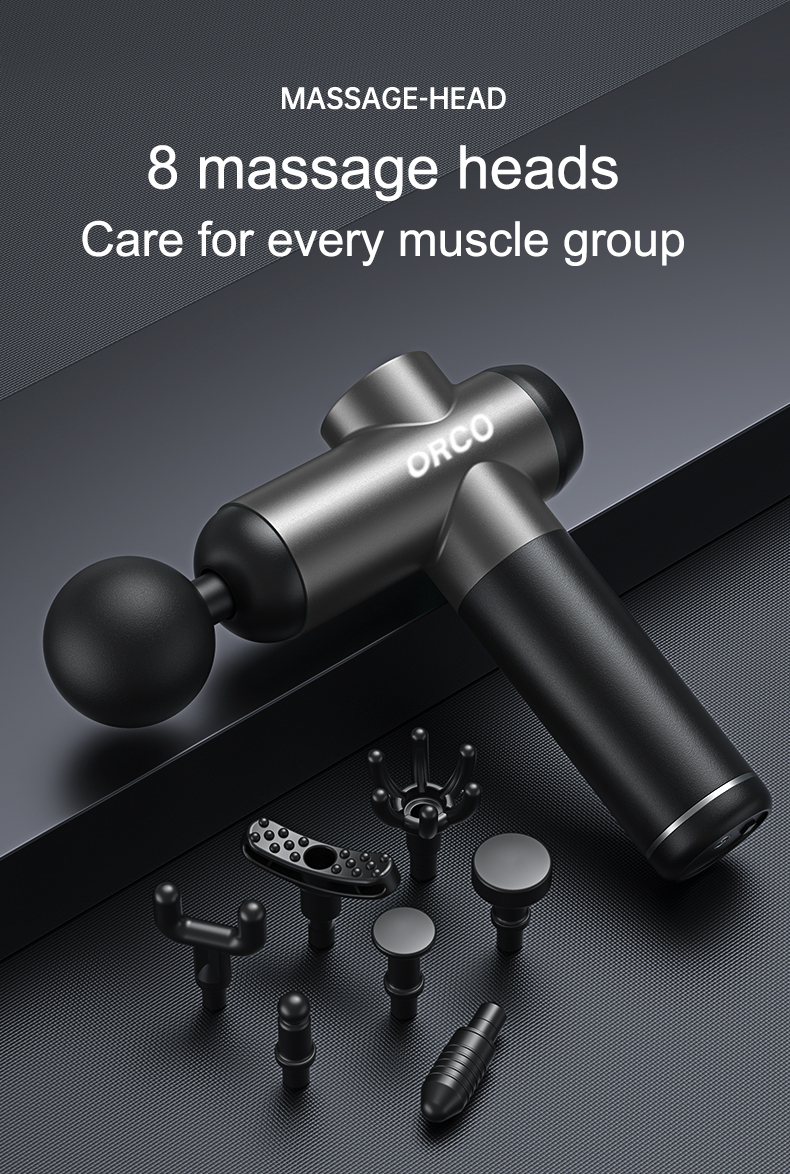 Orco Pro Max LA8 Muscle Massage Gun, Powerful and Quiet Massage Gun Deep Tissue Percussion Massager Gun for Athletes, Electric Back Massagers, Handheld Portable Body Massager Gun Ideal Gifts (Copy)