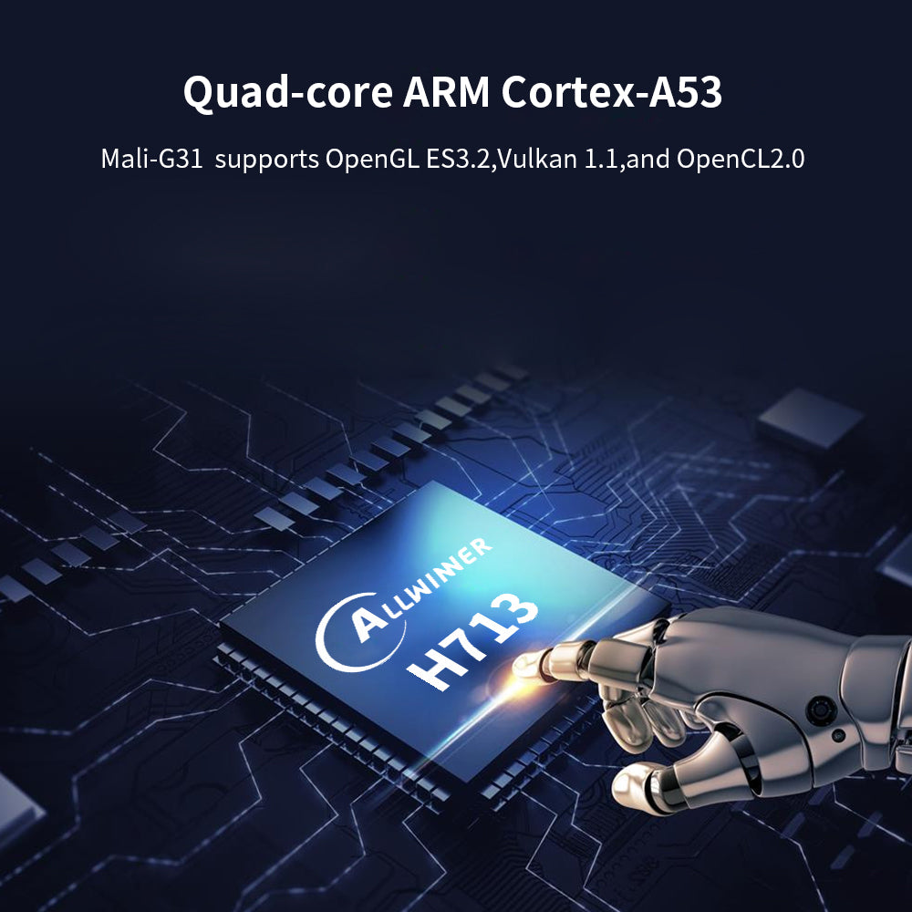 Orco Mini Projector 4K 1080P Supported with Android System, Portable Projector with WiFi 6 and Bluetooth 180 Degree