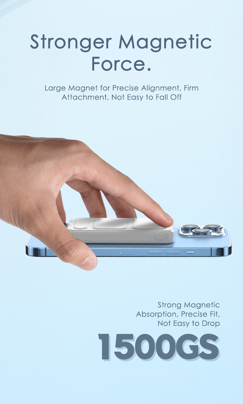 Orco Power Bank 10000 Mah Magsafe Fast Wireless Charging For Apple Iphone Samsung