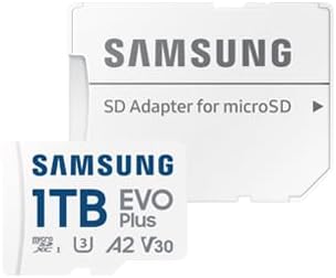 Samsung Evo Plus Micro SD Memory Card with SD adaptor 2024 160mb/s