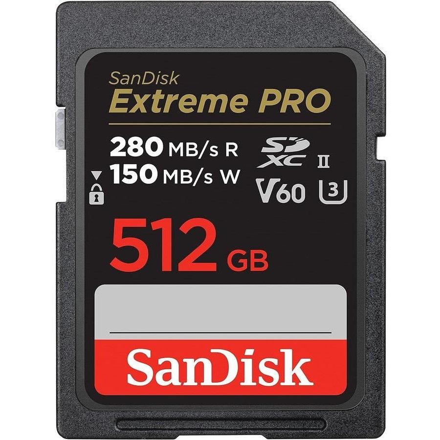 SanDisk Extreme PRO SDXC UHS-II Memory Card 280mb/s - SDSDXEP-GN4IN