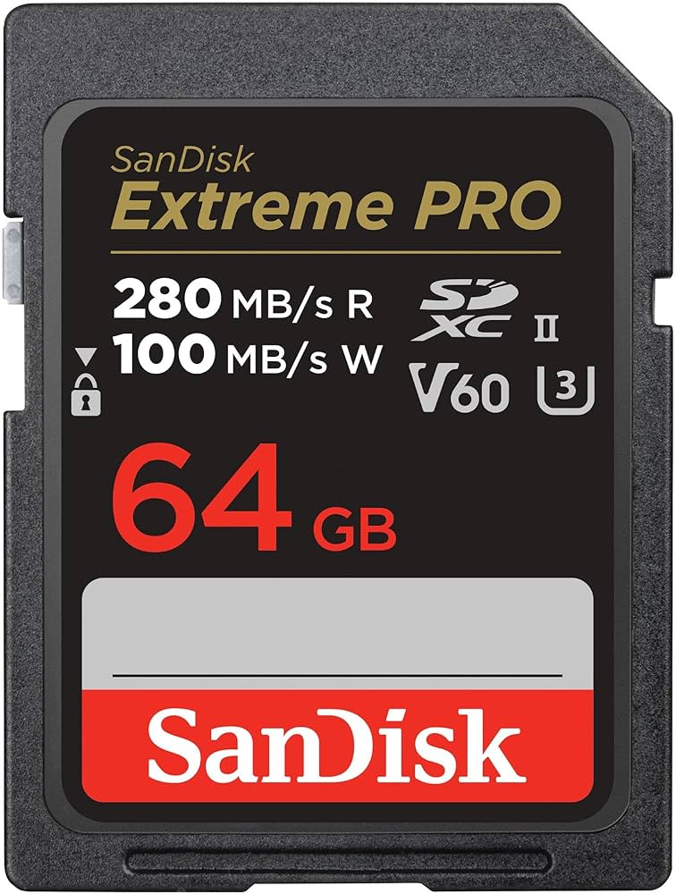 SanDisk Extreme PRO SDXC UHS-II Memory Card 280mb/s - SDSDXEP-GN4IN