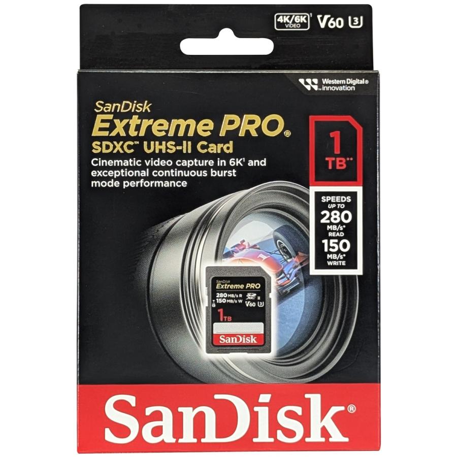 SanDisk Extreme PRO SDXC UHS-II Memory Card 280mb/s - SDSDXEP-GN4IN