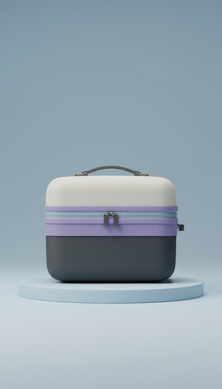 Travel Case with Padded Compartments