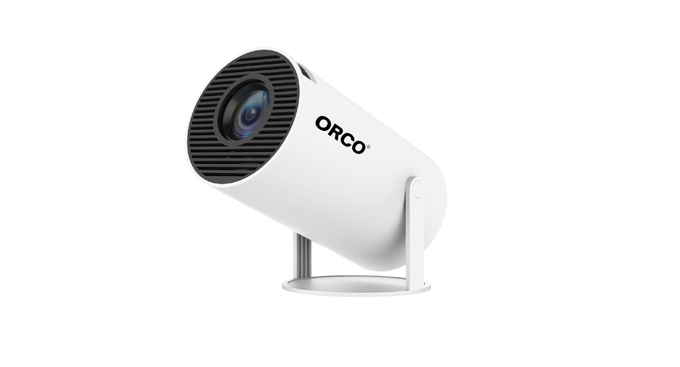 Orco Mini Projector 4K 1080P Supported with Android System, Portable Projector with WiFi 6 and Bluetooth 180 Degree