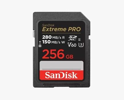 SanDisk Extreme PRO SDXC UHS-II Memory Card 280mb/s - SDSDXEP-GN4IN