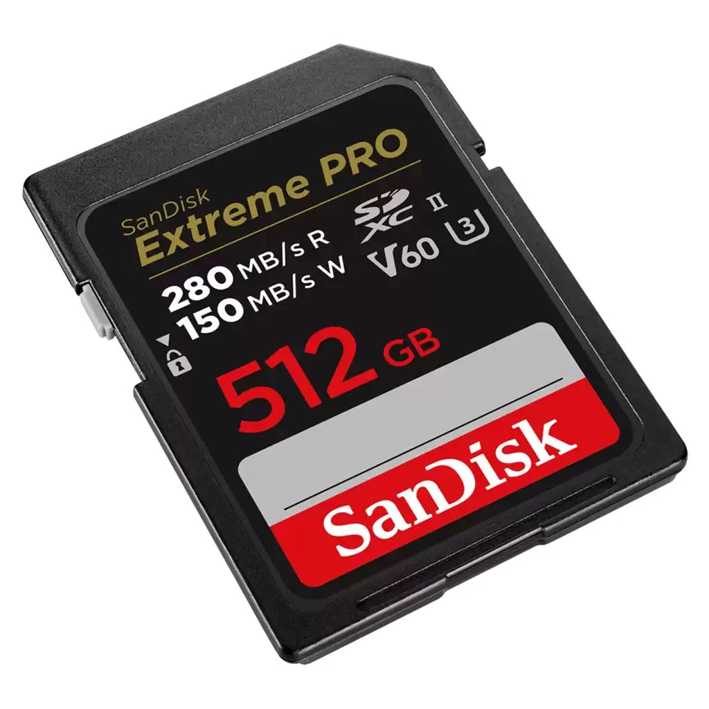 SanDisk Extreme PRO SDXC UHS-II Memory Card 280mb/s - SDSDXEP-GN4IN