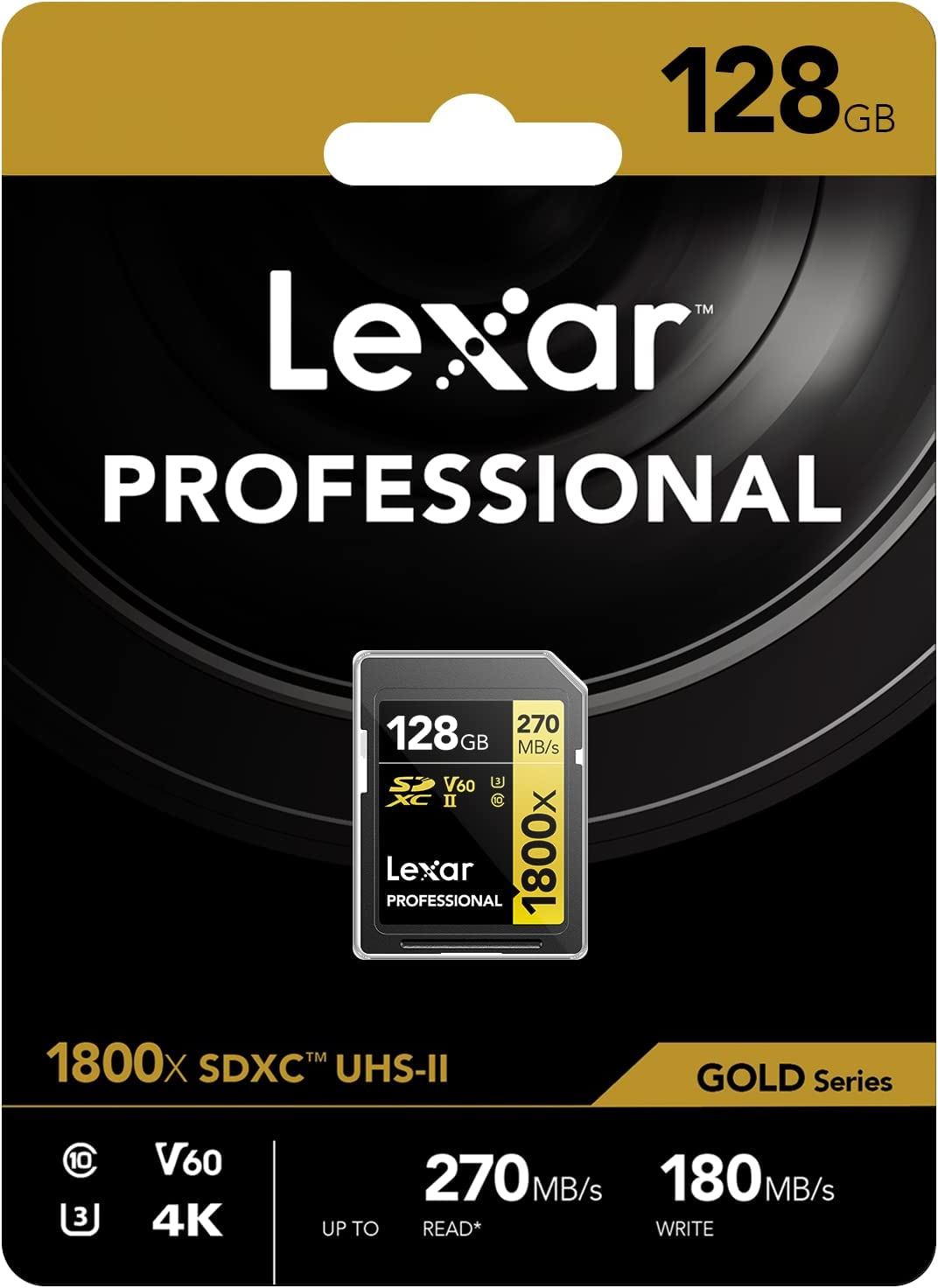 Lexar Professional SD Card 1800X SDXC UHS-II 180Mbs - Veloreo