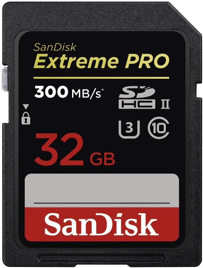 Sandisk Extreme Pro SDXC, SDXPK , U3, C10, UHS-II Cards - Veloreo