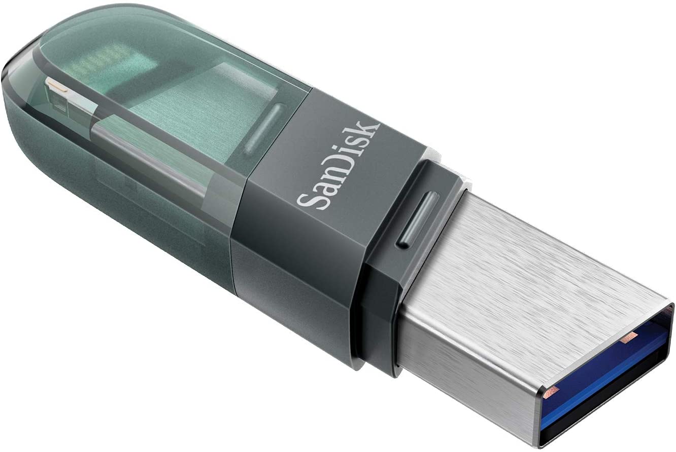 SanDisk iXpand Flash Drive Flip Type A USB + Lightning Pendrive Flash Drive