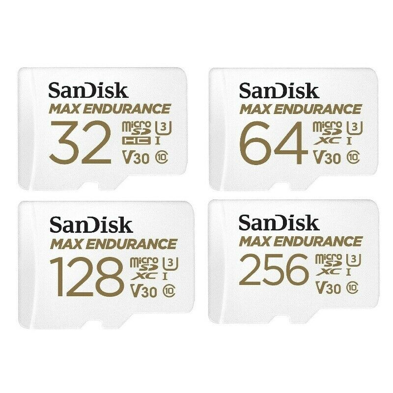 SanDisk MAX Endurance MicroSDXC Card w Adapter Veloreo