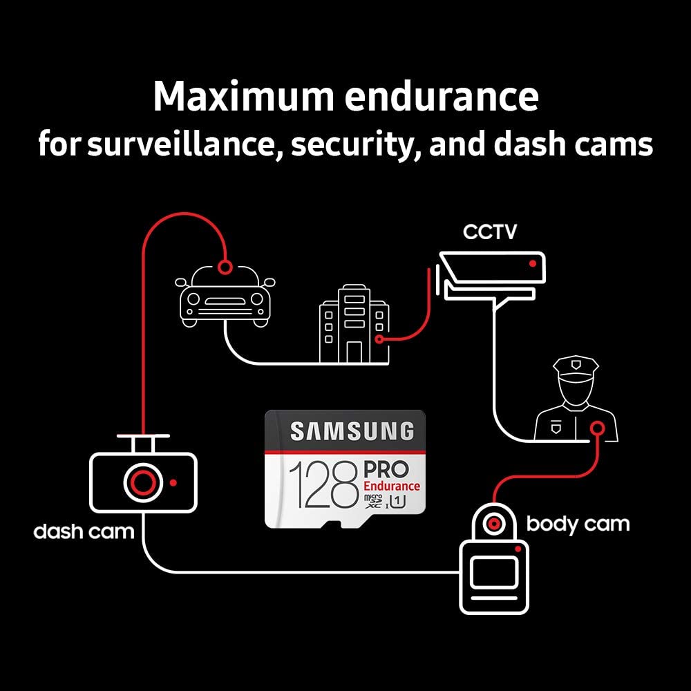 Samsung - PRO Endurance 100MB/s Micro SD Memory Card