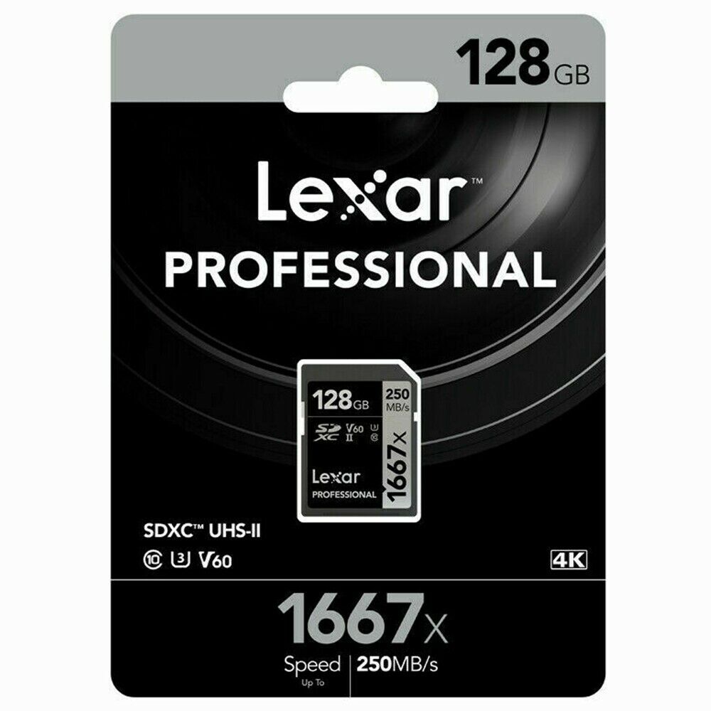 Lexar Professional 1667x SD Card UHS-II SDXC Memory Card - Veloreo