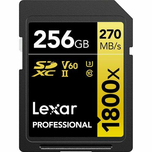 Lexar Professional SD Card 1800X SDXC UHS-II 180Mbs - Veloreo