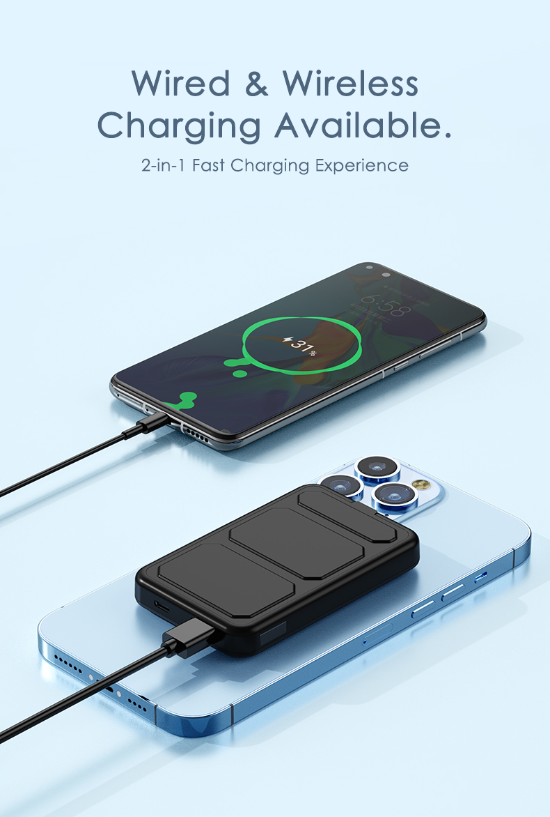 Orco Power Bank 10000 Mah Magsafe Fast Wireless Charging For Apple Iphone Samsung