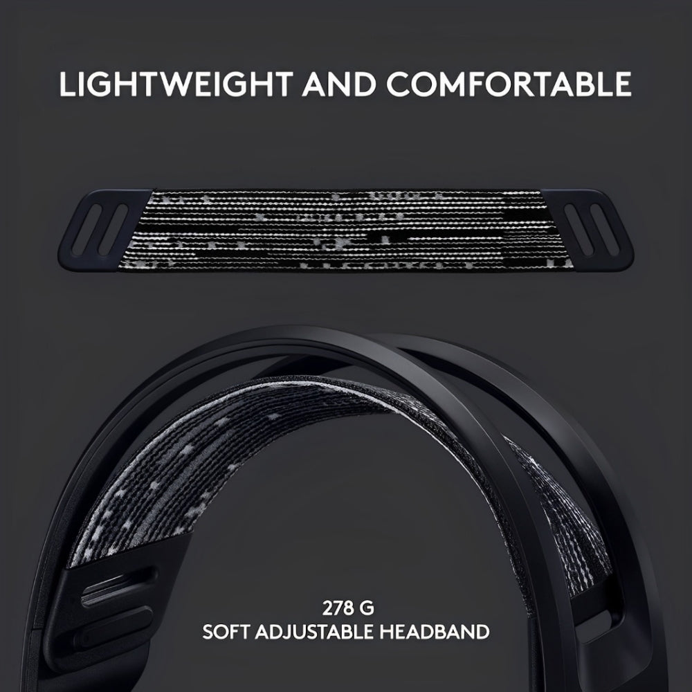 Logitech G733 Wireless Gaming Headset Black, White