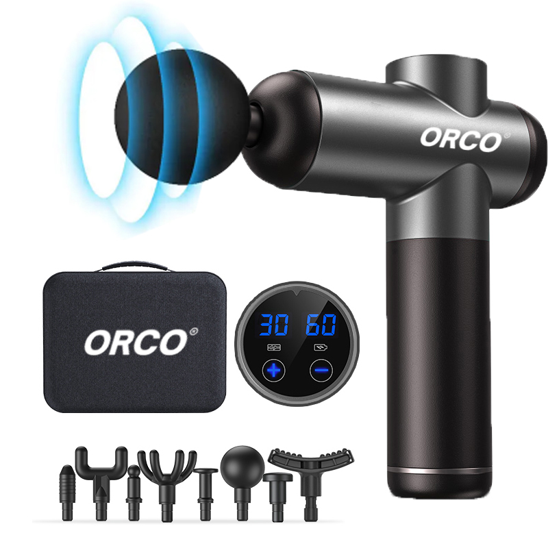 Orco Pro Max LA8 Muscle Massage Gun, Powerful and Quiet Massage Gun Deep Tissue Percussion Massager Gun for Athletes, Electric Back Massagers, Handheld Portable Body Massager Gun Ideal Gifts (Copy)