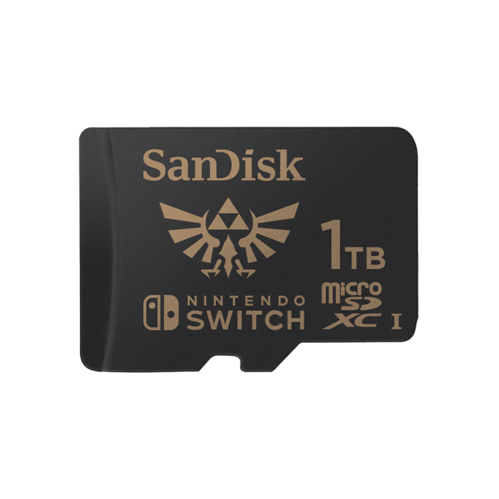 Sandisk Nintendo Switch Micro SD Memory Card For Console SDSQXAO
