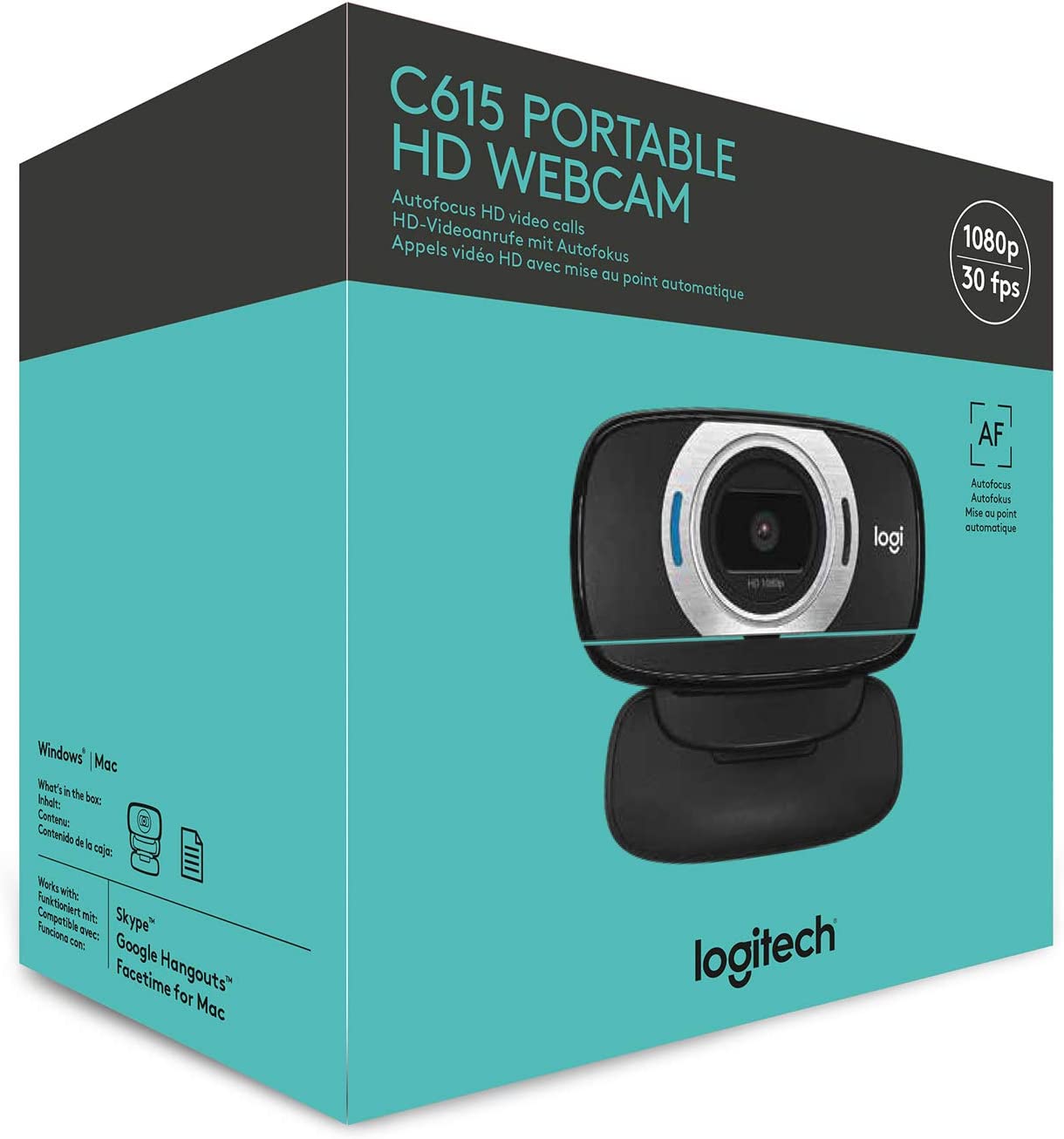 Logitech - Portable Webcam