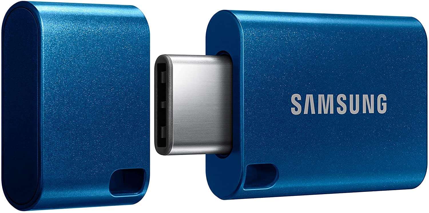 Samsung Type-C USB Drive, Blue, USB3.1, Transfer Speed up to 300MB/s