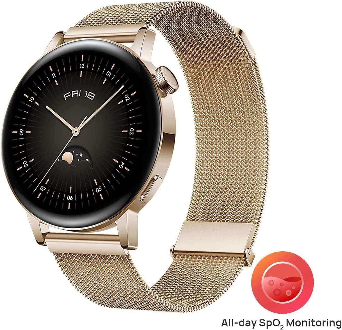 HUAWEI WATCH GT 3 Smartwatch, 1 Week's Battery Life - Veloreo 