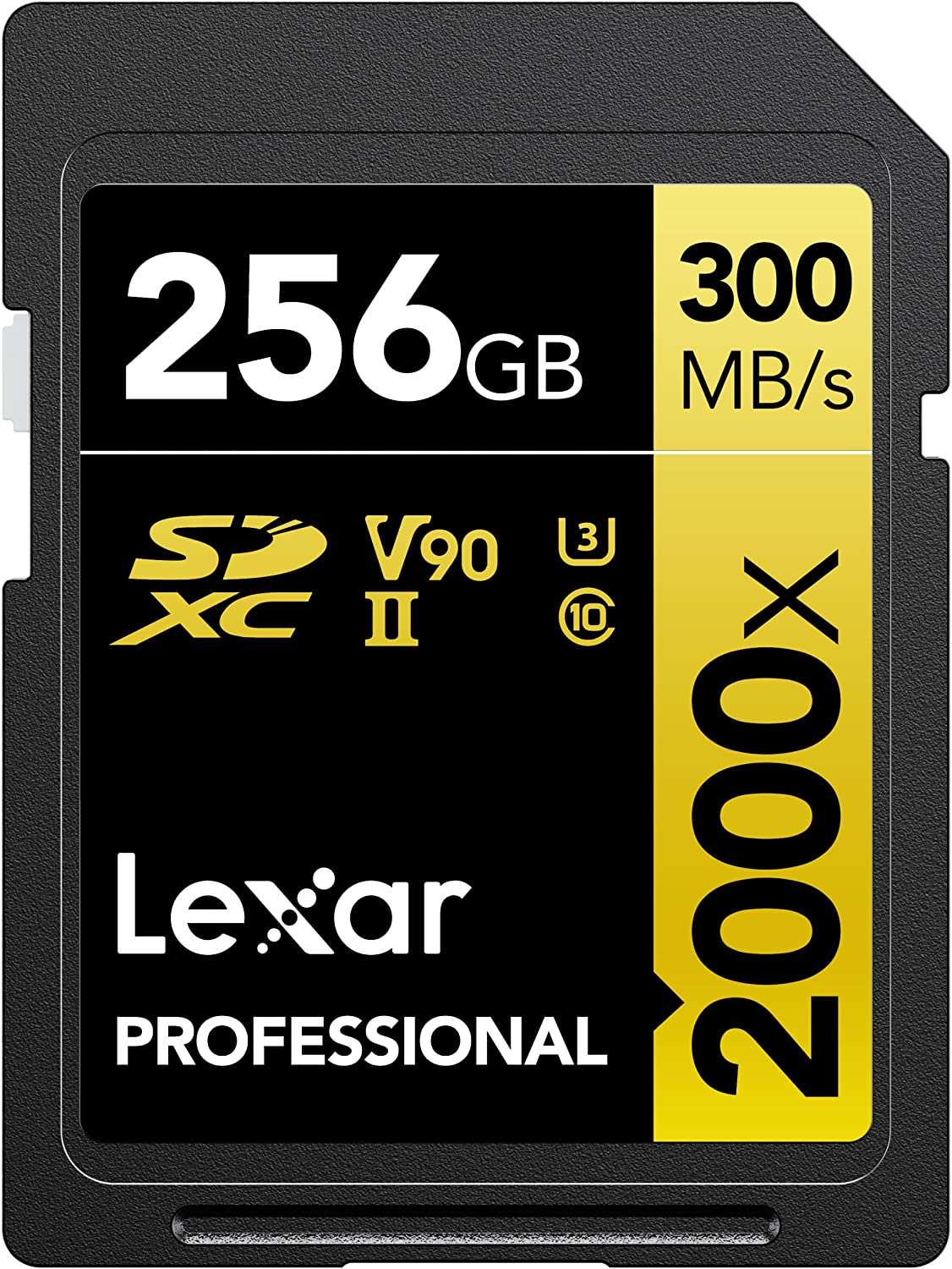 Lexar Professional SD Card 2000x SDXC UHS-II Card w/o Reader (LSD20000-BNNNU) - Veloreo