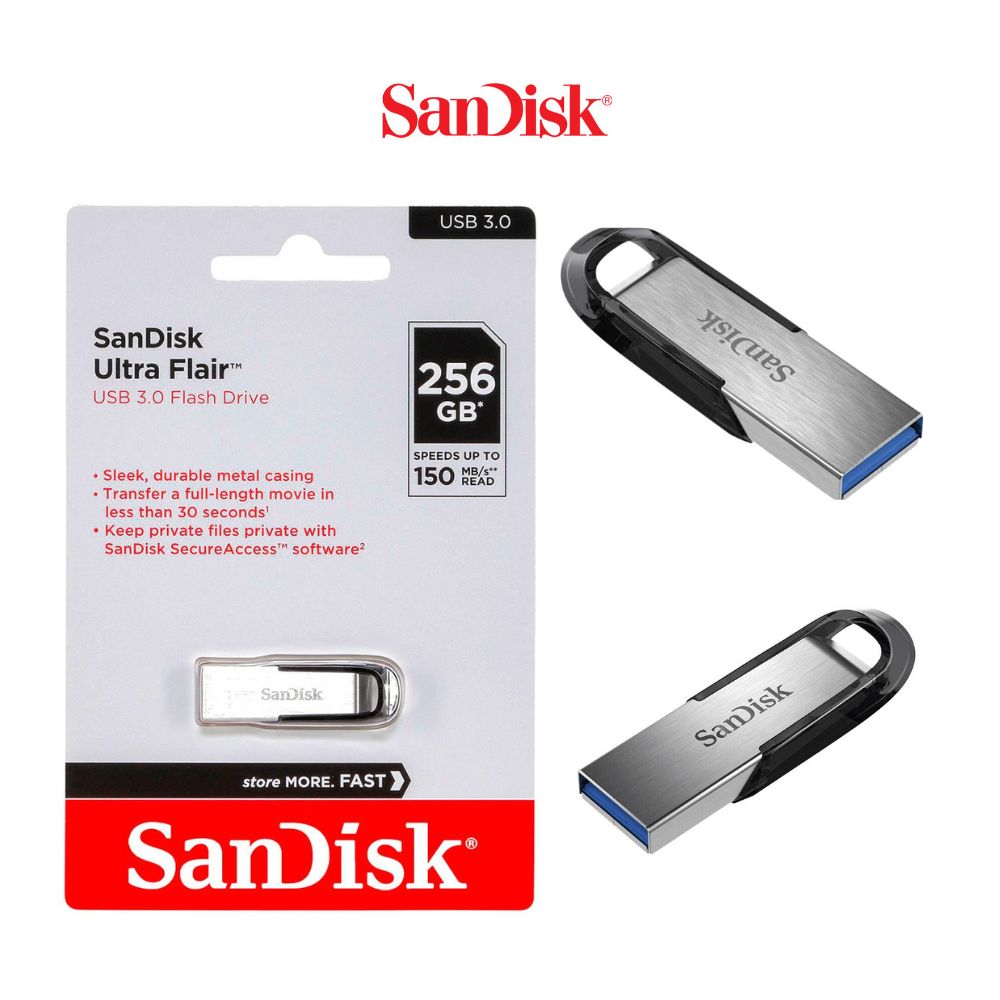 SanDisk Ultra Flair USB 3.0 Flash Drive - SDCZ73-G46 - Veloreo