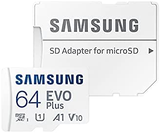 Samsung Evo Plus White Micro SD memory card 64GB