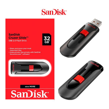 Sandisk Cruzer Glide USB Flash Drive SDCZ60 2.0