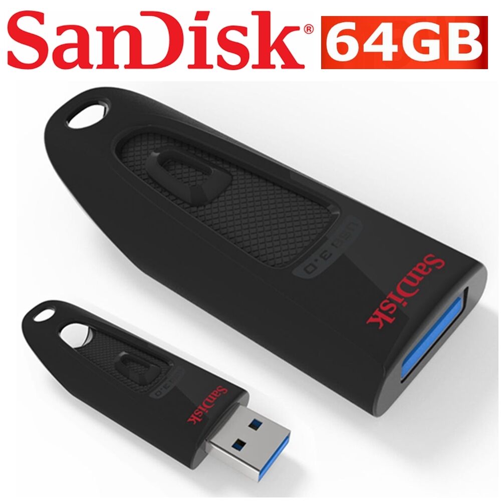 Sandisk SDCZ48 Ultra Flash Drive Usb 3.0 64gb