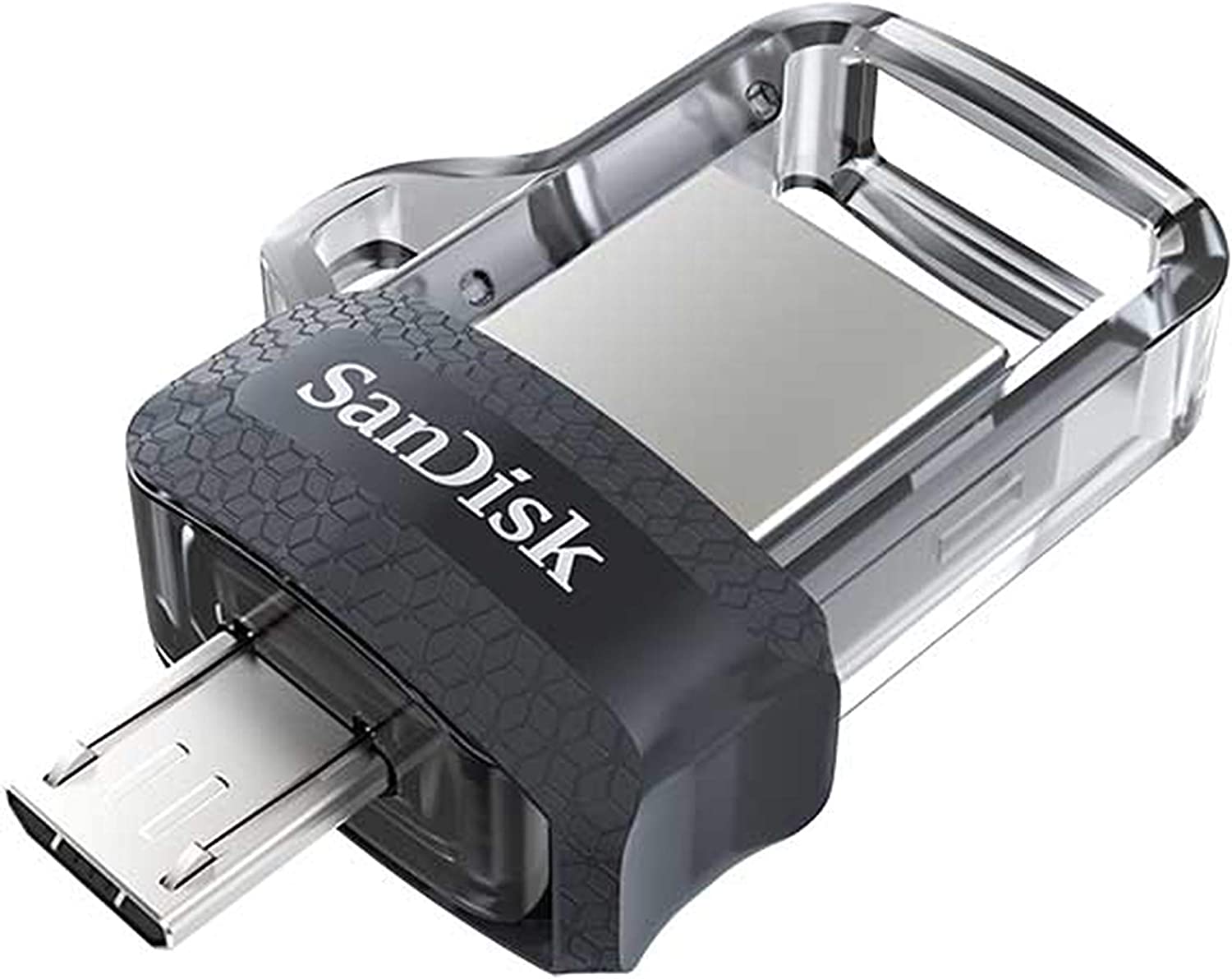 Sandisk SDDD3 G46 M3.0 Android Micro USB Flash Pen Drive Thumb 3.0 clear