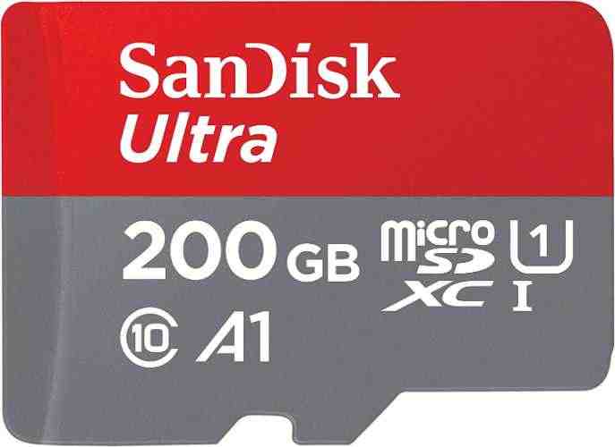 Sandisk Ultra Micro SD MicroSDXC MicroSD 200GB Memory card