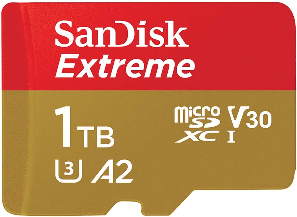 Sandisk Extreme Micro SD memory card 1tb