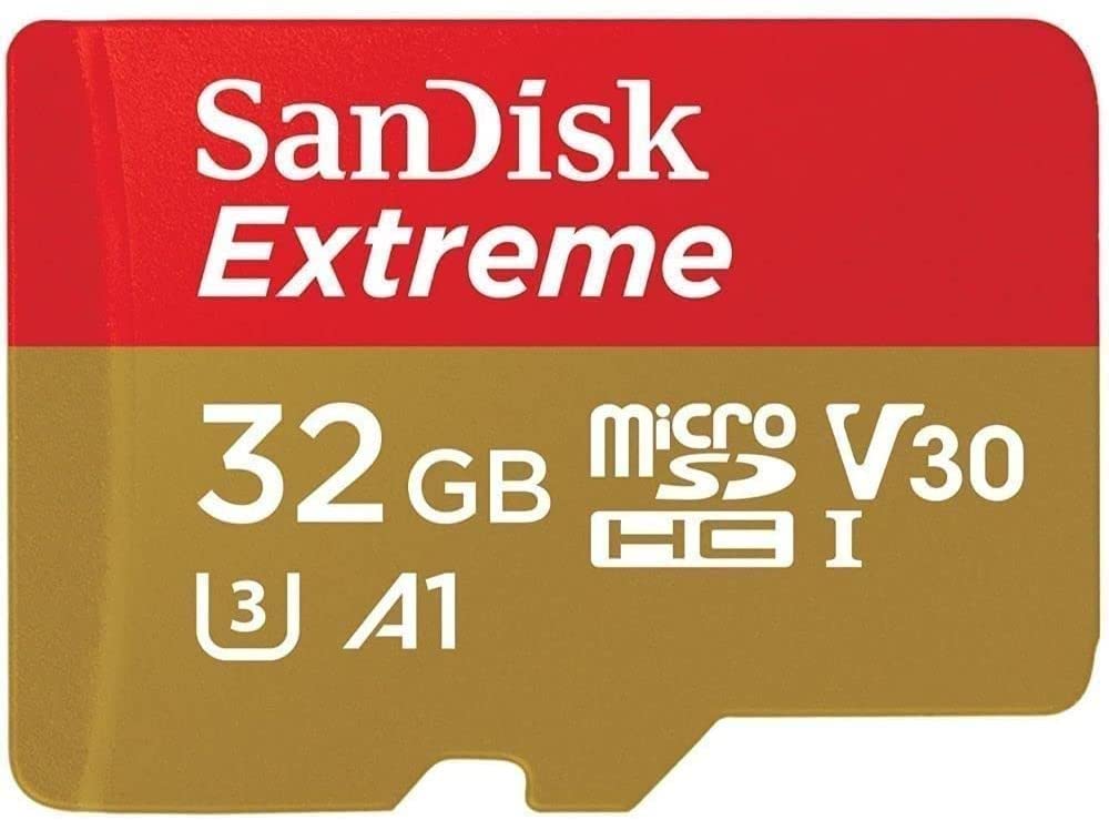 Sandisk Extreme Micro SD memory card 32GB