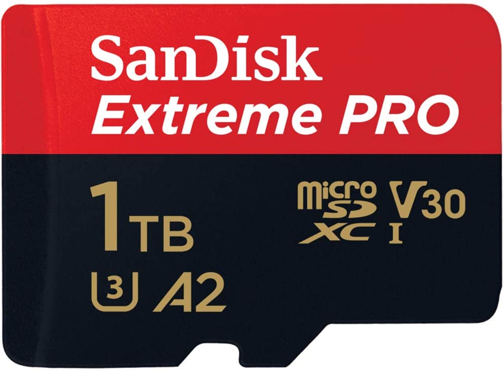 Sandisk Extreme PRO Micro SD memory card 1TB