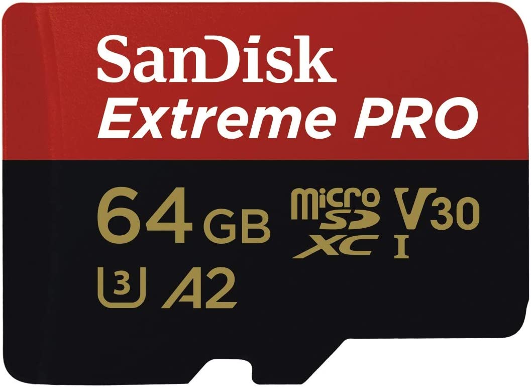 Sandisk Extreme PRO Micro SD memory card 64GB