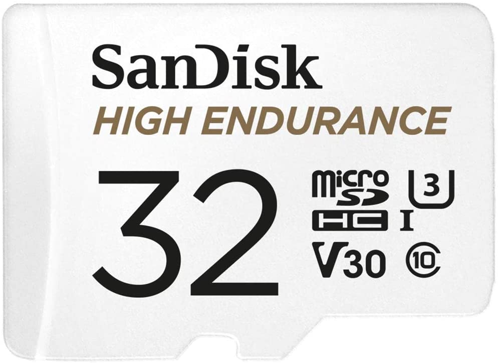 SanDisk High Endurance Micro SD Card DashCam Security 4K 100Mb