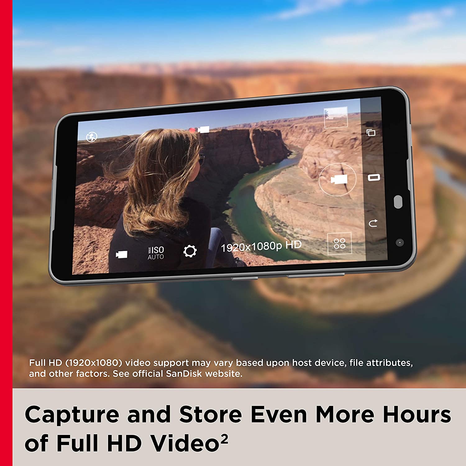 capture and store even more hours of full hd video.