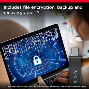 includes file encryption backup and recovery apps
