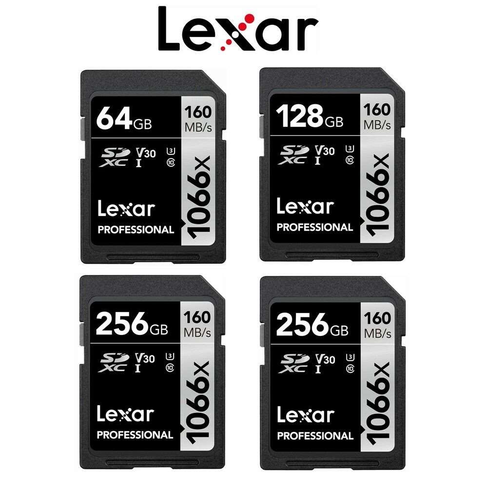 Lexar Professional 1066x SDXC UHS-I Card Silver Series - Veloreo