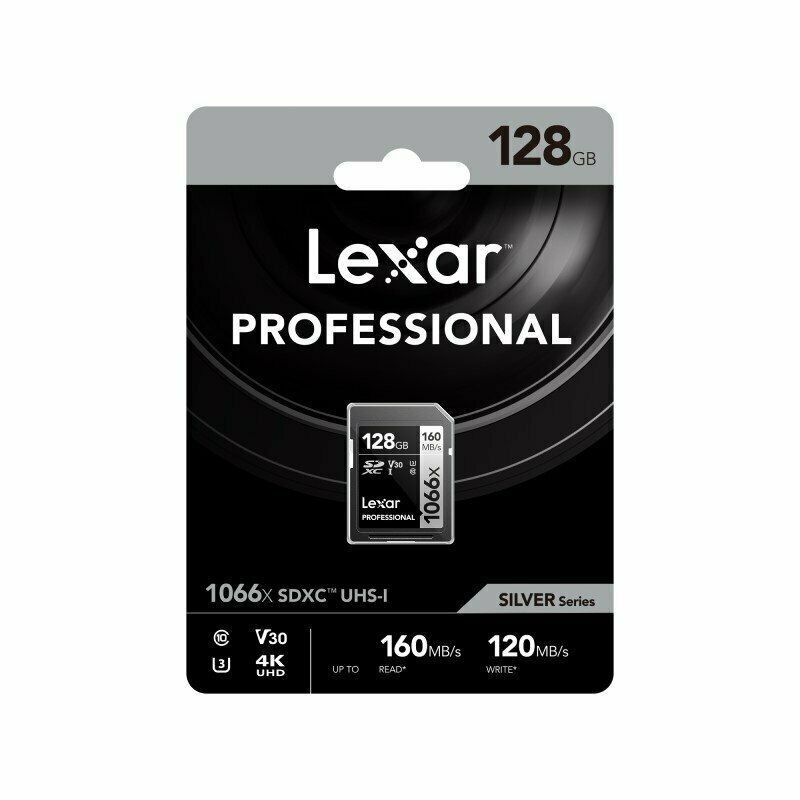 Lexar Professional 1066x SDXC UHS-I Card Silver Series - Veloreo