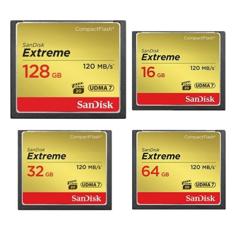 SanDisk Extreme CompactFlash Memory Card 