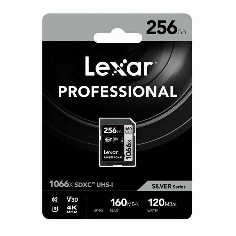 Lexar Professional 1066x SDXC UHS-I Card Silver Series - Veloreo