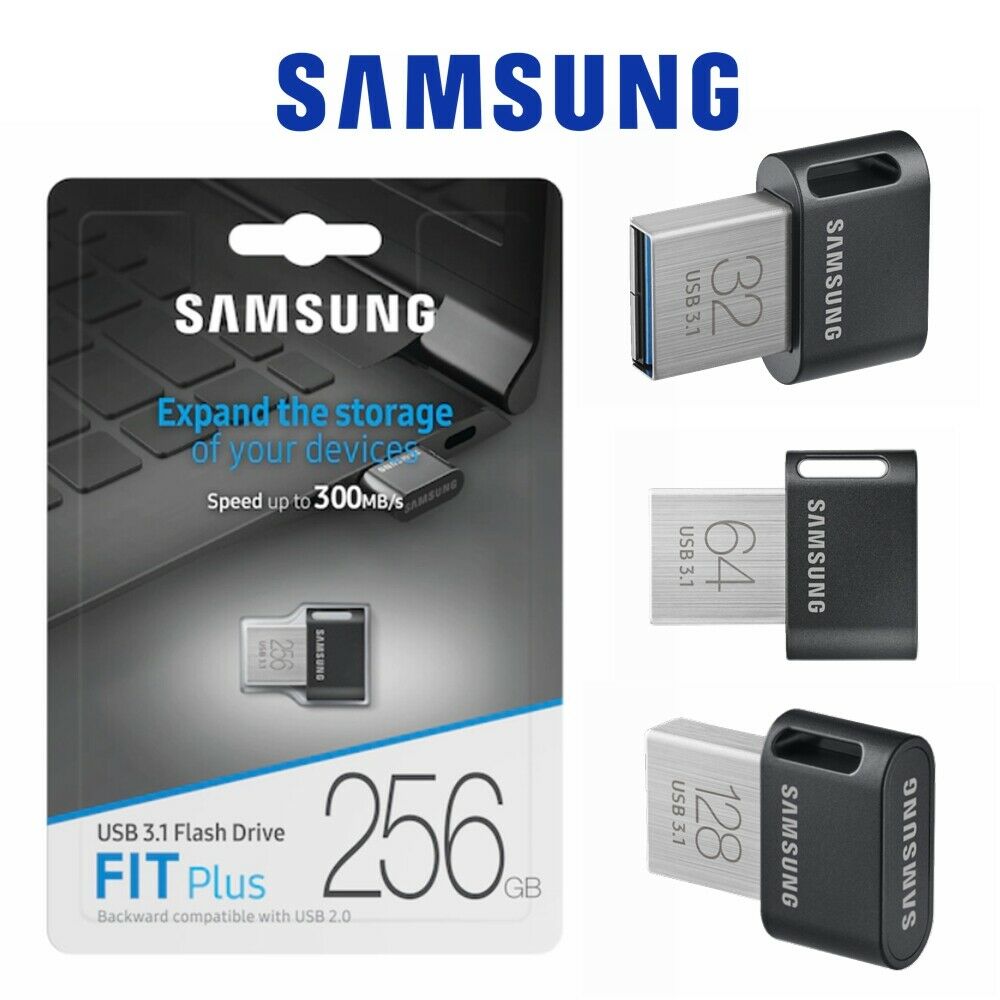 Samsung - FIT Plus USB 3.1 Flash Drive 300mb/s