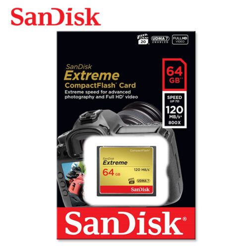 SanDisk Extreme CompactFlash Memory Card 